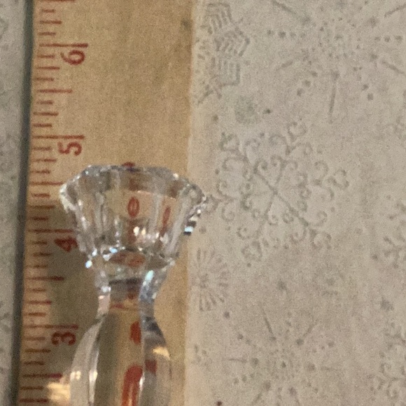 NWOT Crystal candle holders - Picture 7 of 7